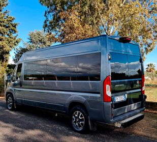 Fiat Ducato Maxi 9 POSTI TRASPORTO DISABILI 5 CARROZZINE PEDANA ELETTROIDRAULICA