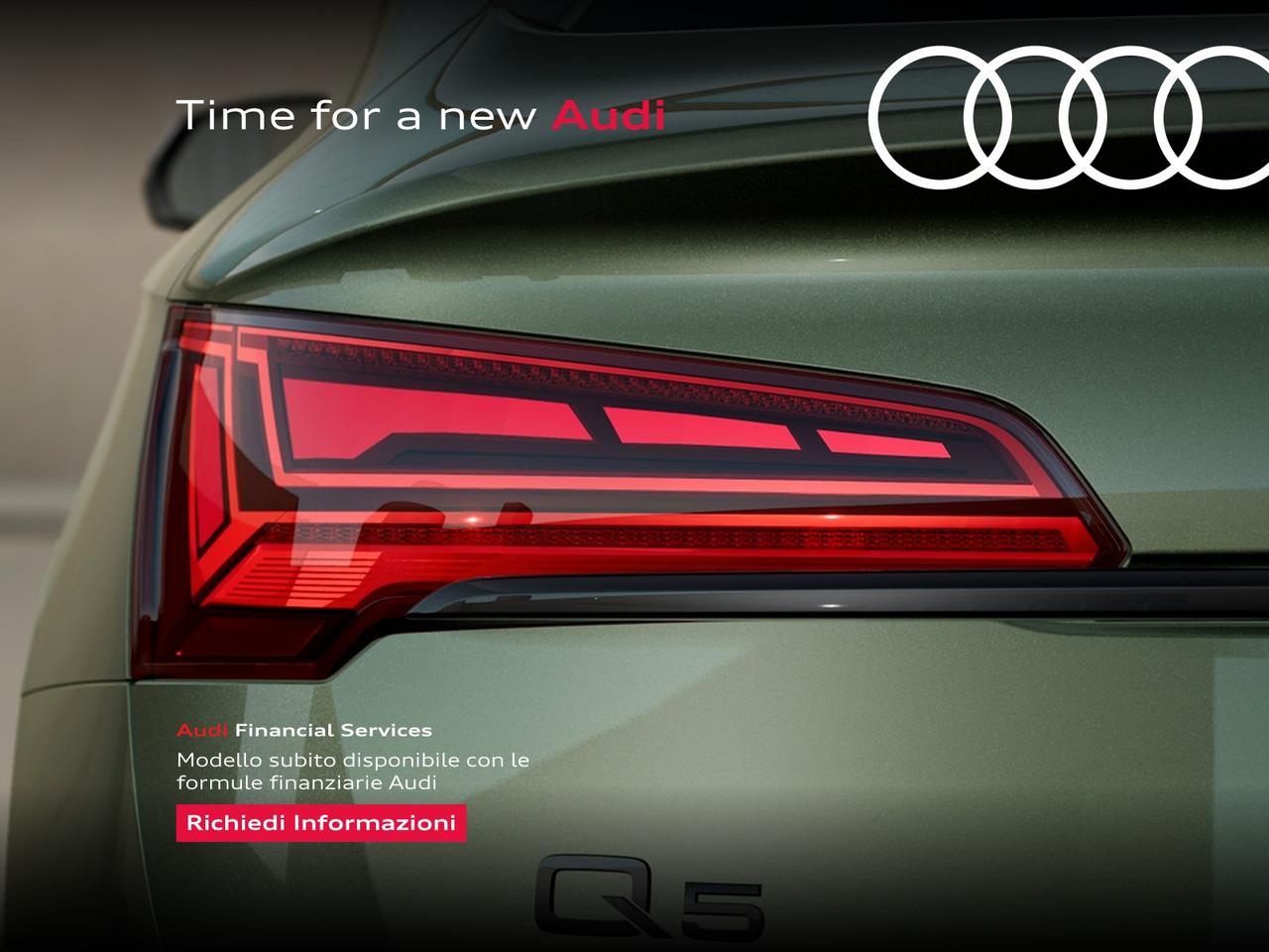Audi Q5 sportback 2.0 tdi mhev+ s line edition quattro 204cv s-tronic