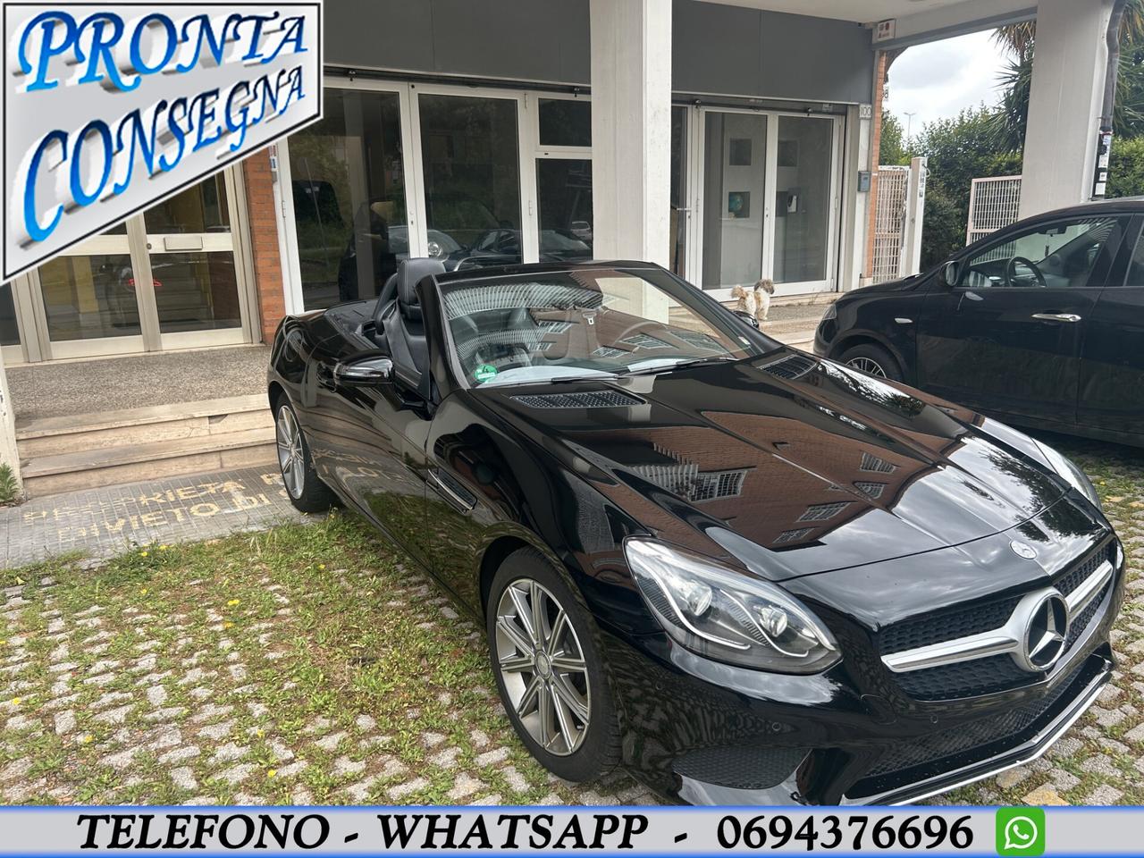 Mercedes-benz SLC 200 Sport Cabrio Tagliandi Mercedes Led Air scarf Navi