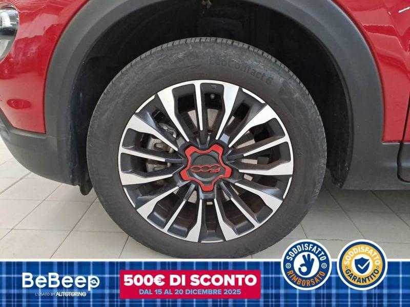 FIAT 500X 1.5 T4 HYBRID (RED) 130CV DCT