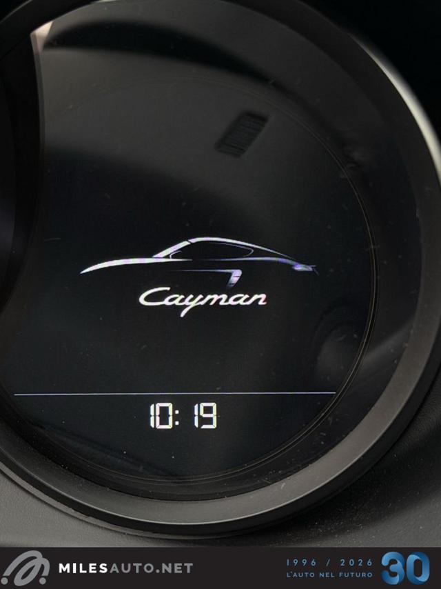 PORSCHE Cayman 718 Cayman 2.0 UNIPROPRIETARIO 19.000KM APPROVED