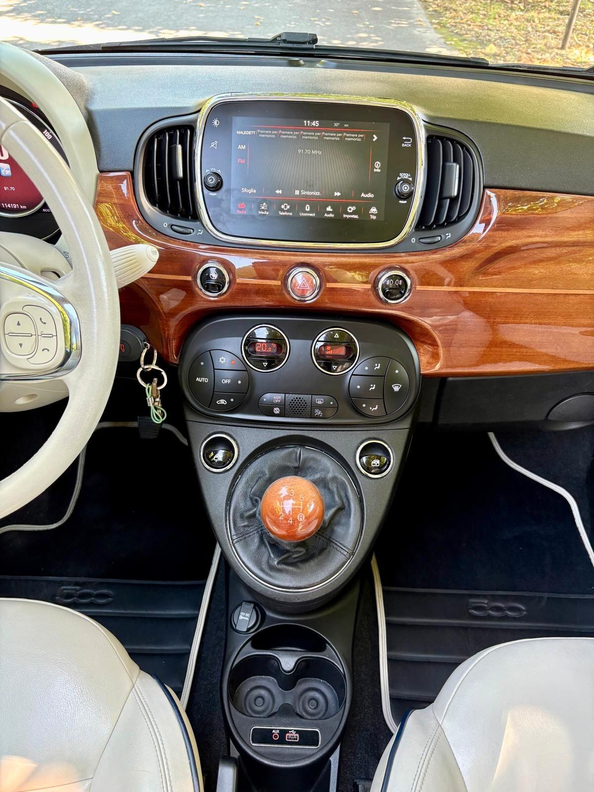 Fiat 500 C 1.3 Multijet 95 CV Riva CABRIOLET