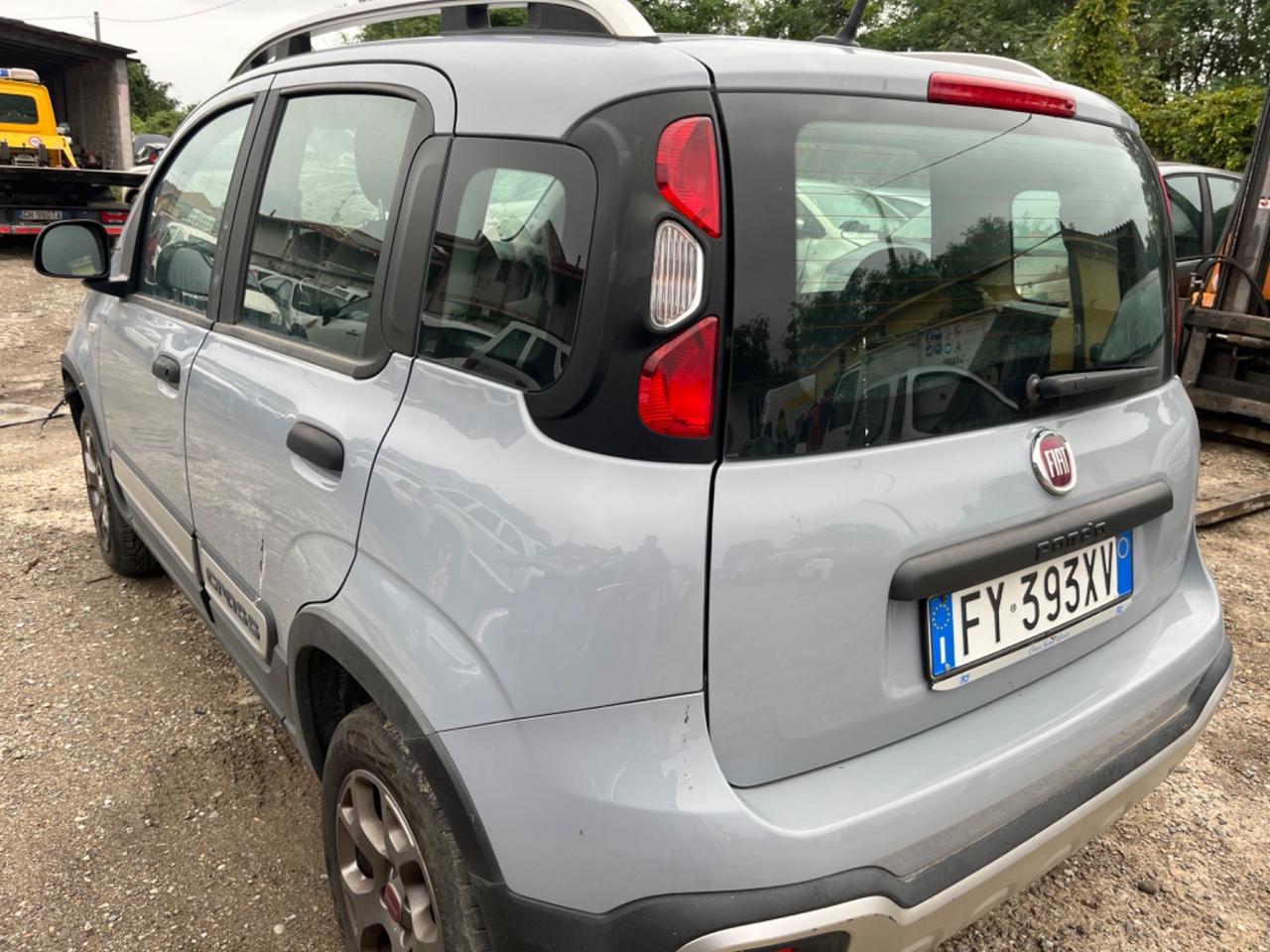 Fiat Panda 0.9 TwinAir Turbo S&S 4x4 2019 sinistrata