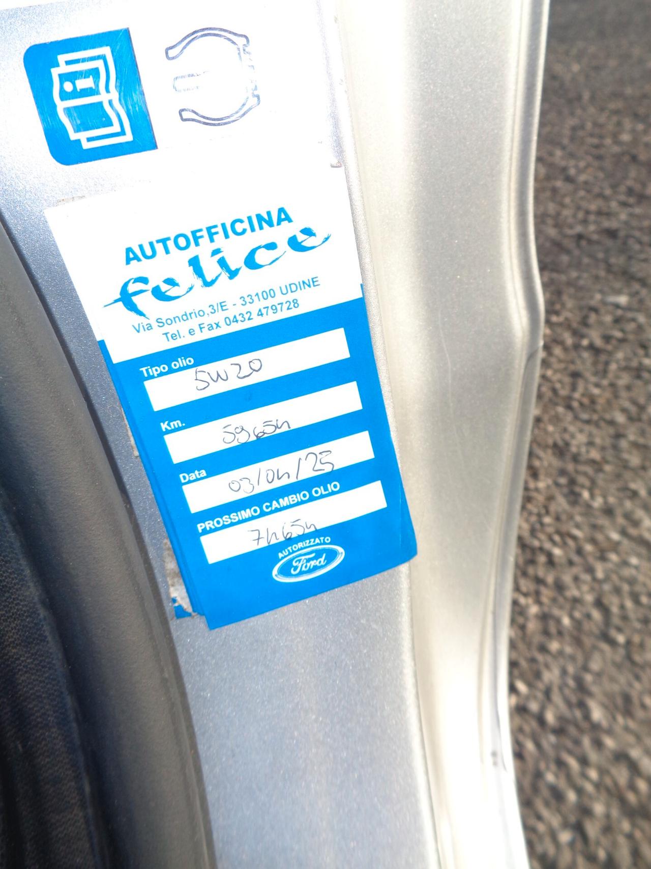 Fiesta 1.0 80CV Titanium solo 60mila km garz12mesi