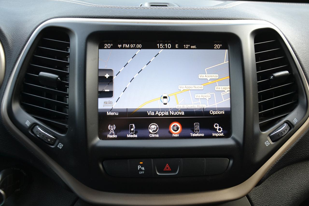 Jeep Cherokee 2.0 Mjt 170CV 4WD AUTOM.+ NAVI+PDC+LED+TEL+PRIVACY