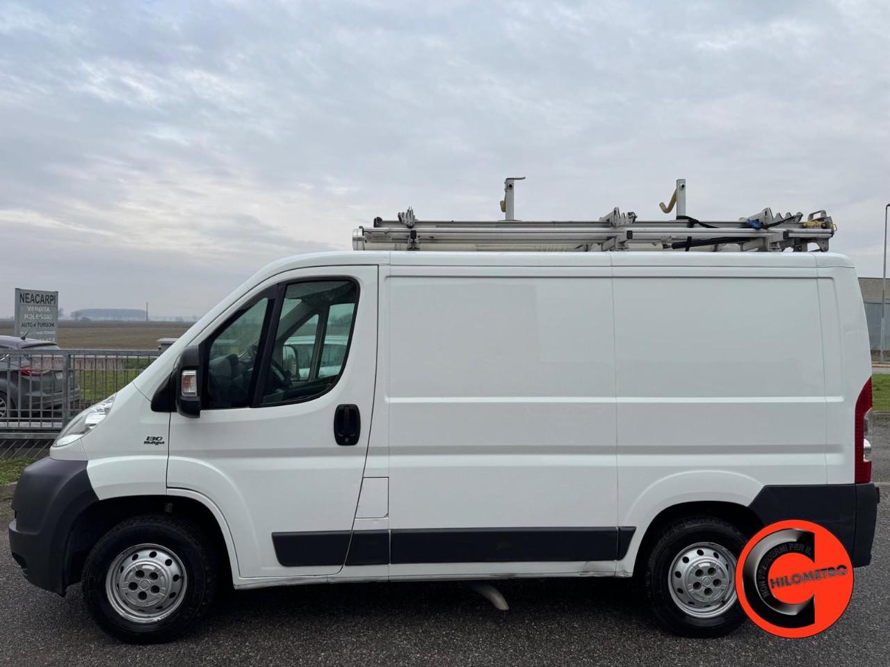Fiat Ducato 33 2.3 MJT 130 CV ALLESTITO EX ENEL (PC-TN L1H1)SENSORI-POCHISSIMI KM!-PORTAPACCHI-