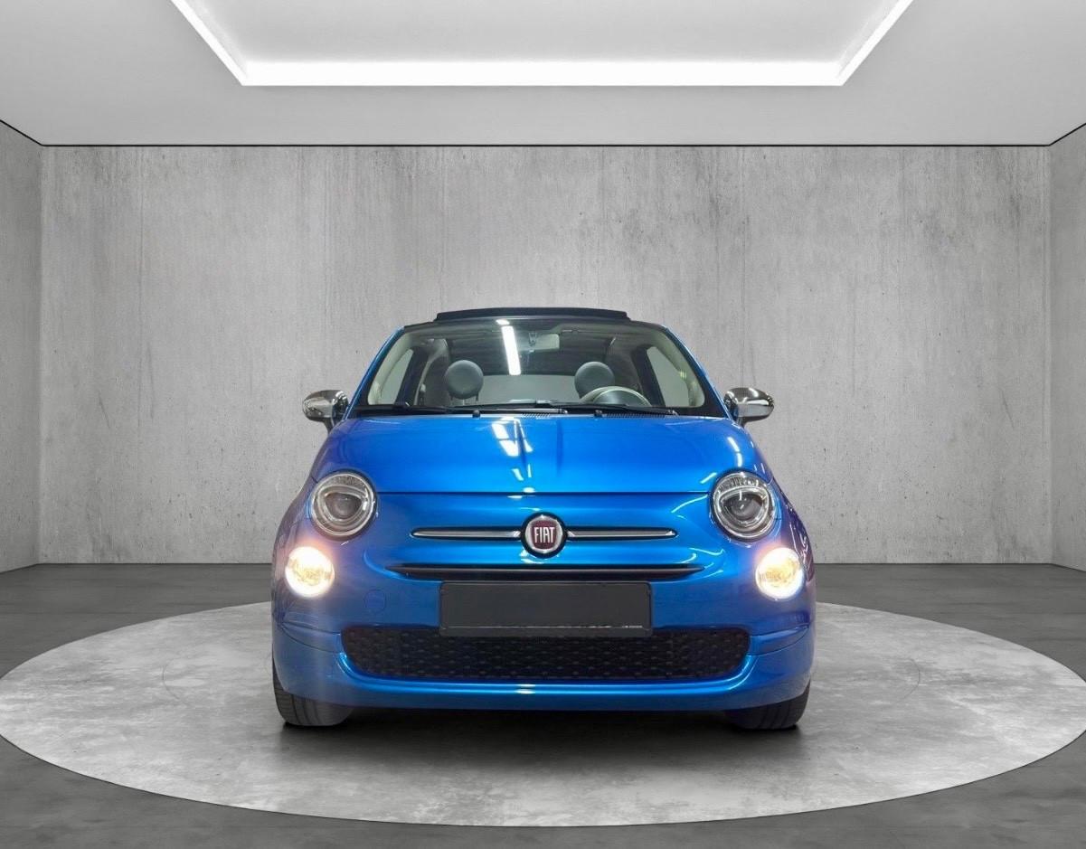 Fiat 500 C 1.2 Lounge blue metallic