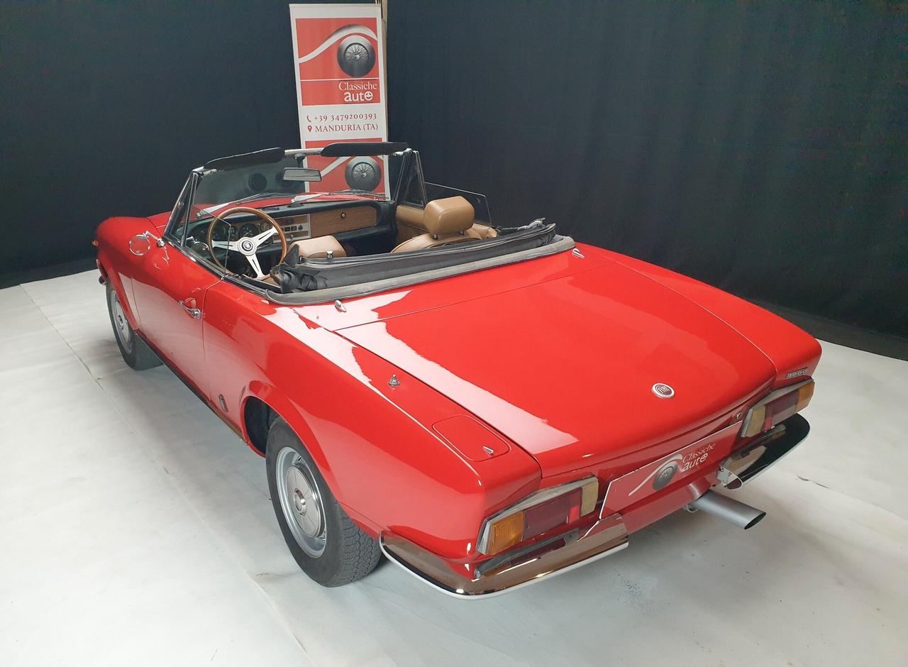 Fiat 124 Spider certif. ASI con C.R.S.