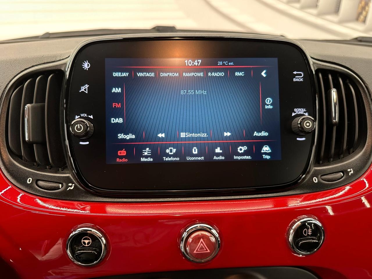 Fiat 500 1.0 hybrid 70cv-NEO PATENTANTI-KM CERTIFICATI-PERM