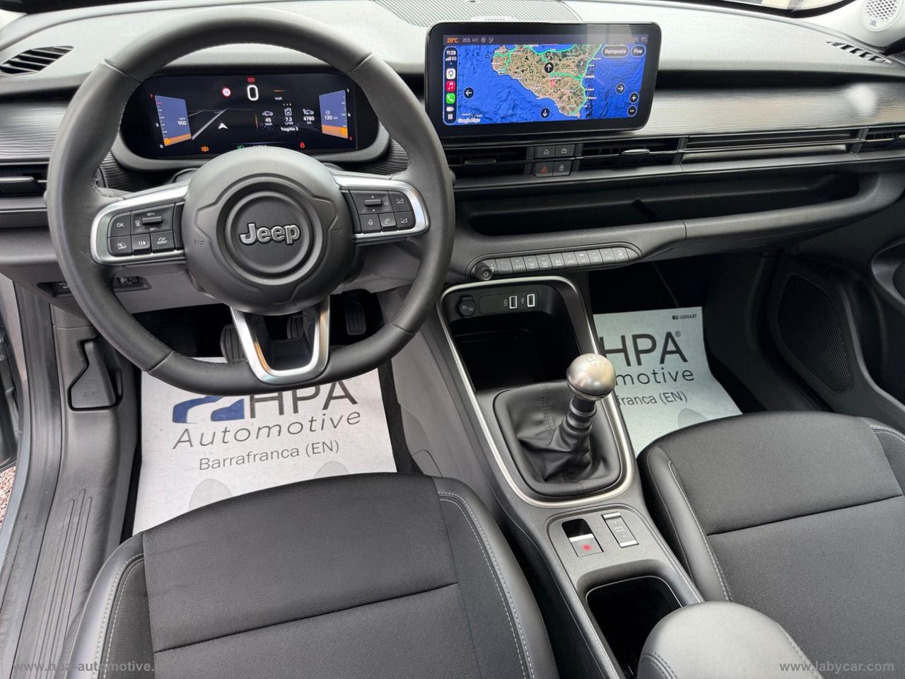 JEEP Avenger 1.2 Turbo 100CV SPORT NAVI LED CARPLAY RETROCAMERA