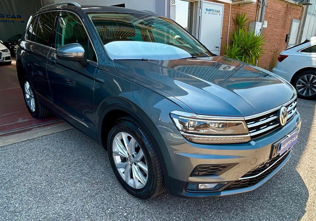 Volkswagen Tiguan 2.0 TDI SCR DSG 4MOTION Advanced INTERNI IN ALCANTARA