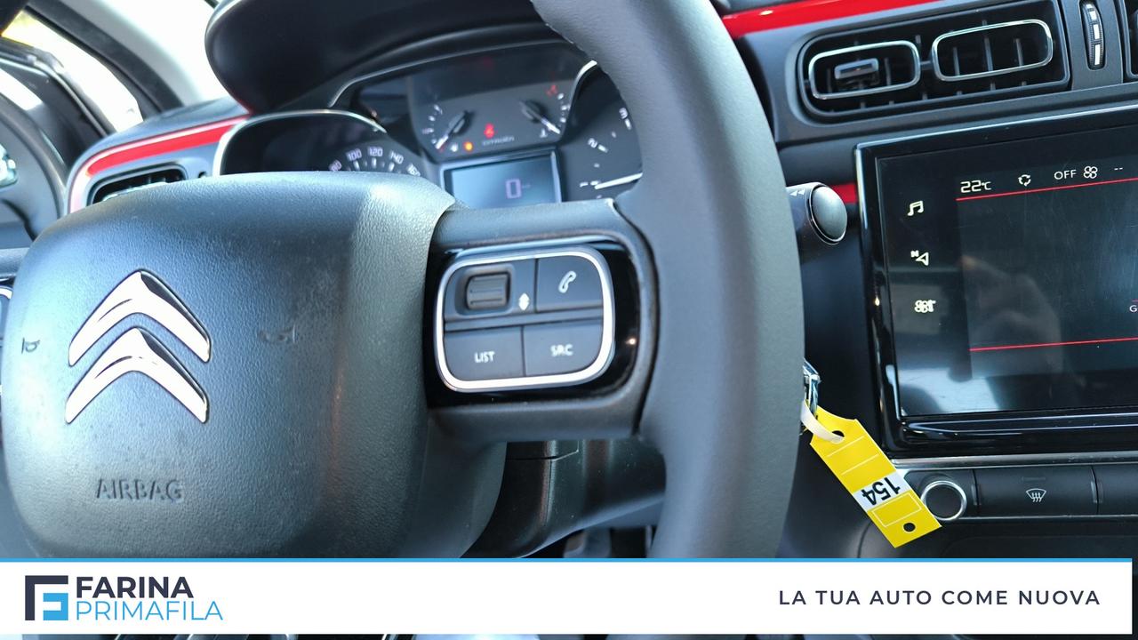 CITROEN C3 III 2017 - C3 1.2 puretech Shine s&s 83cv my18