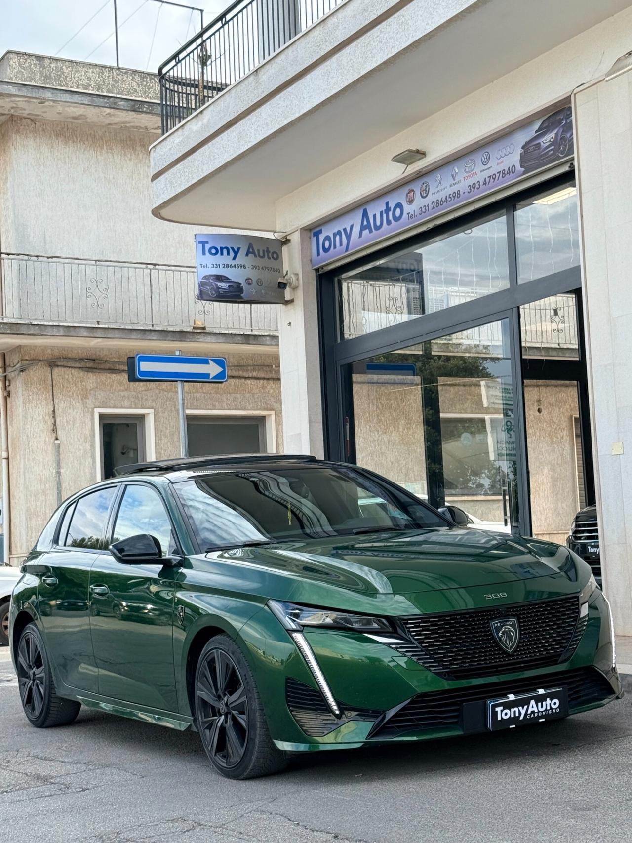 Peugeot 308 1.5 HDI GT PACK EDIZIONE LIMITATA, CON TETTO APRIBILE,APPLE CARPLAY,LUCI SOFFUSE,TELECAMERA,VIRTUAL