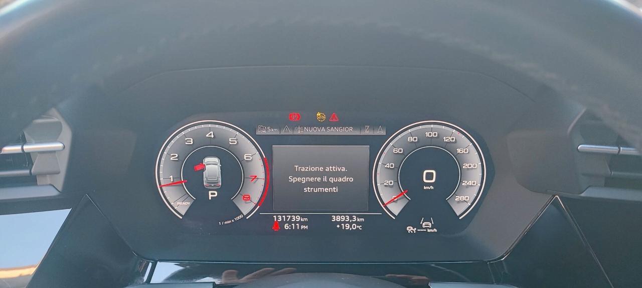 Audi A3 30 automatica metano di serie 2022