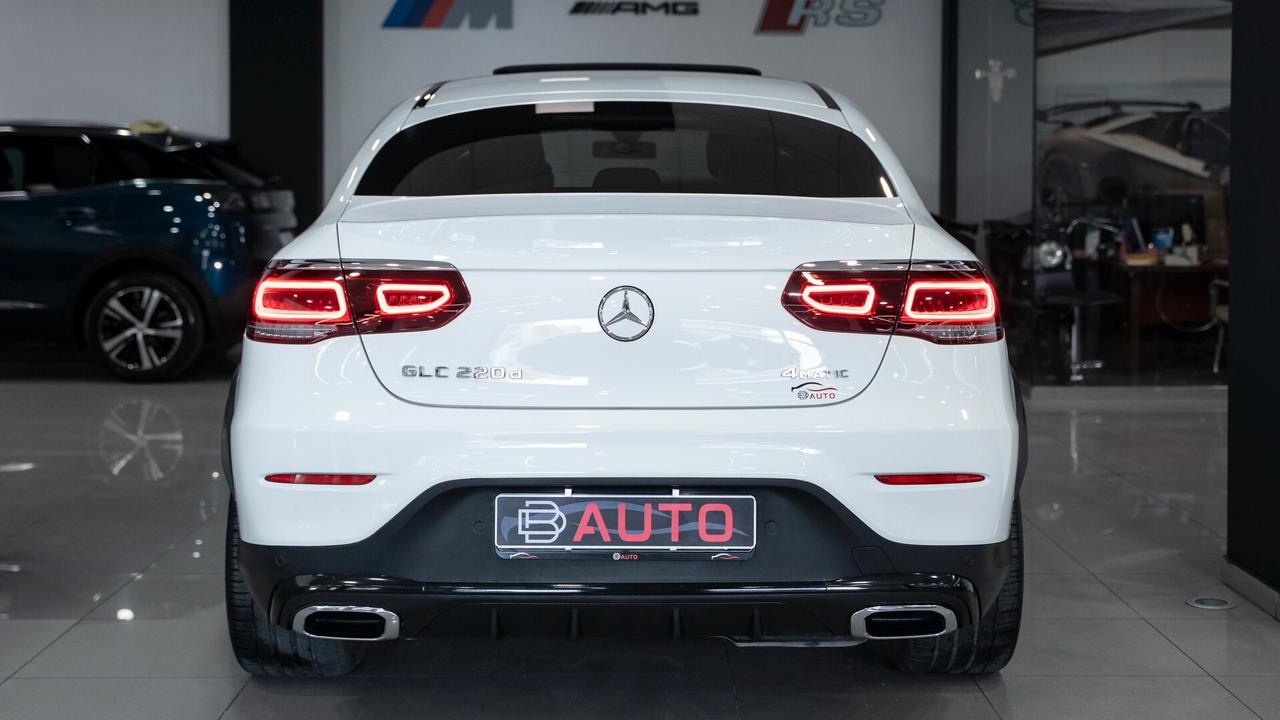 Mercedes-benz GLC 220 D COUPE 4MATIC PREMIUM PLUS AMG 20" TETTO PACK LUCI FULL OPTIONAL