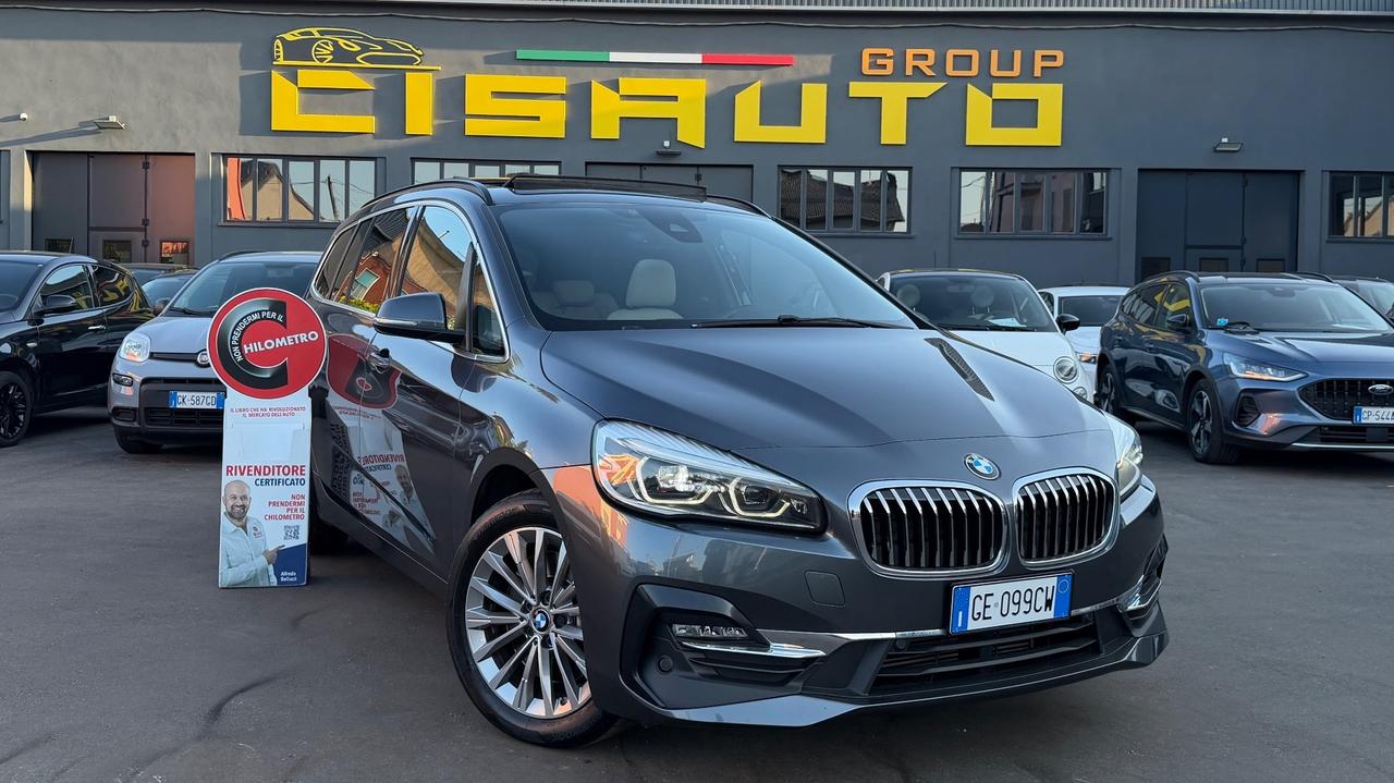 BMW 218D GRAN TOURER 2.0 LUXURY X-DRIVE 150 CV - FULL LED, TETTO, PELLE, PACCHETTO LUCI