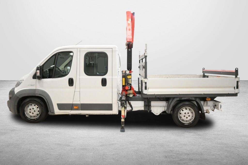 FIAT DUCATO 35 2.3MJT 130CV PLM-DC CABINATO MAXI + GRU 7 POSTI PORTATA 1505KG