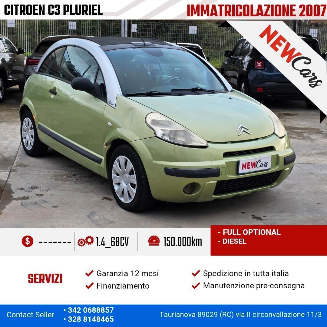 Citroen C3 Pluriel 1.4 HDi 70CV Exclusive