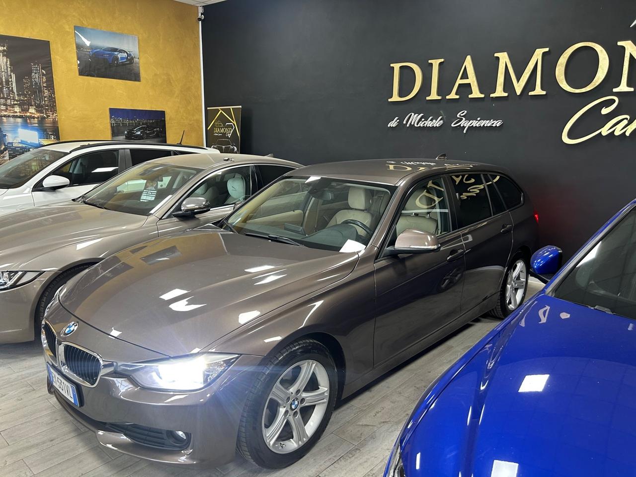 BMW 318d Touring 143 cv “PELLE/NAVI/SENSORI”-2015