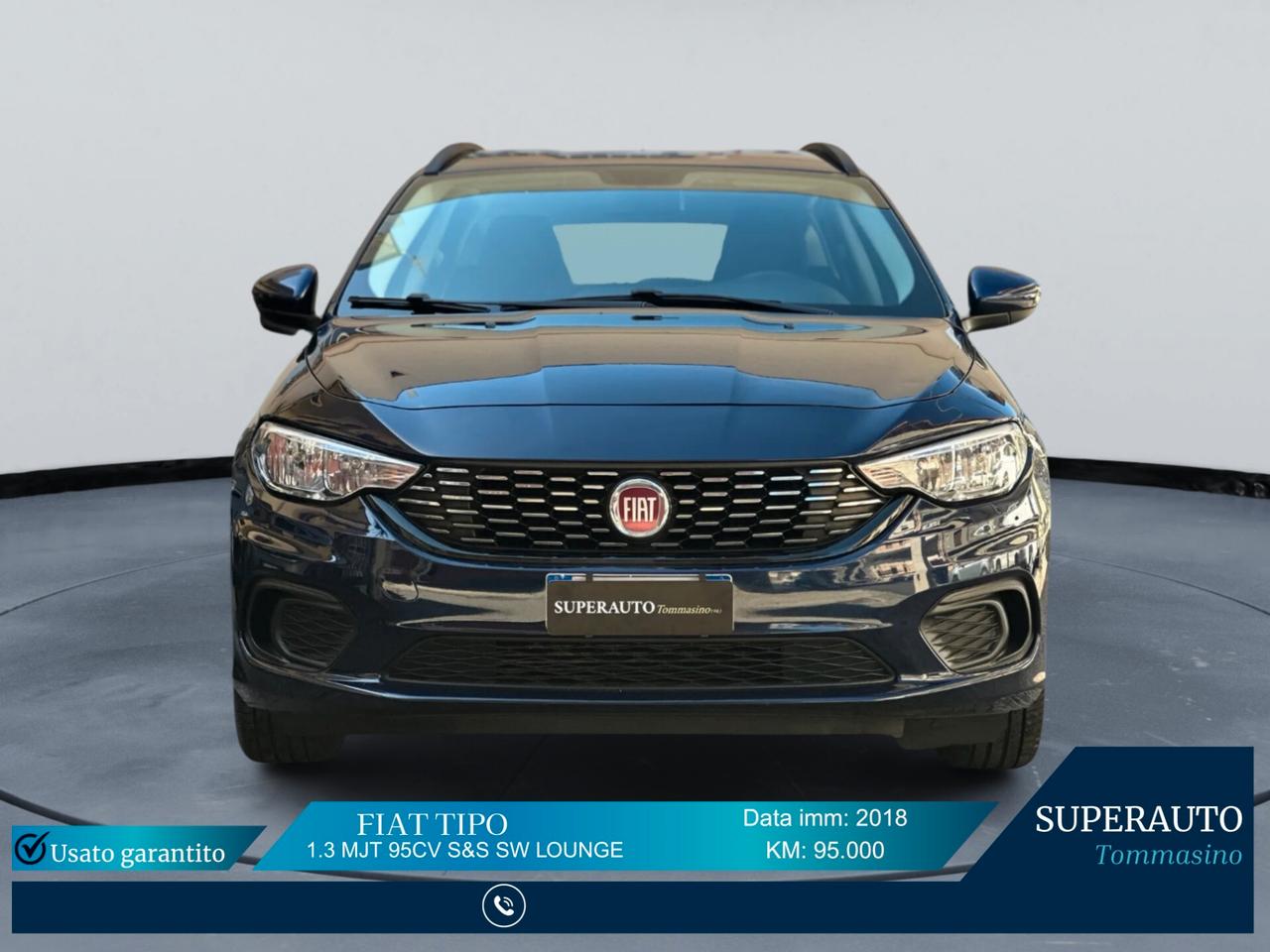 Fiat Tipo 1.3 Mjt CV 95 KM 93.000 OK neopatentati