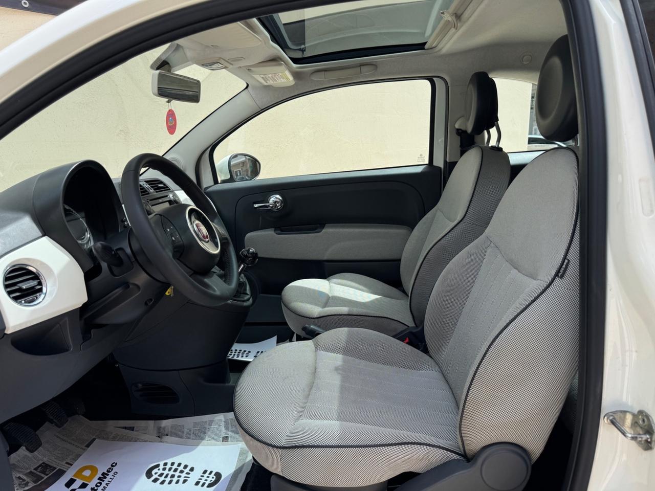 Fiat 500 1.3 MJT 95 CV Matt Black Tetto Panoramico