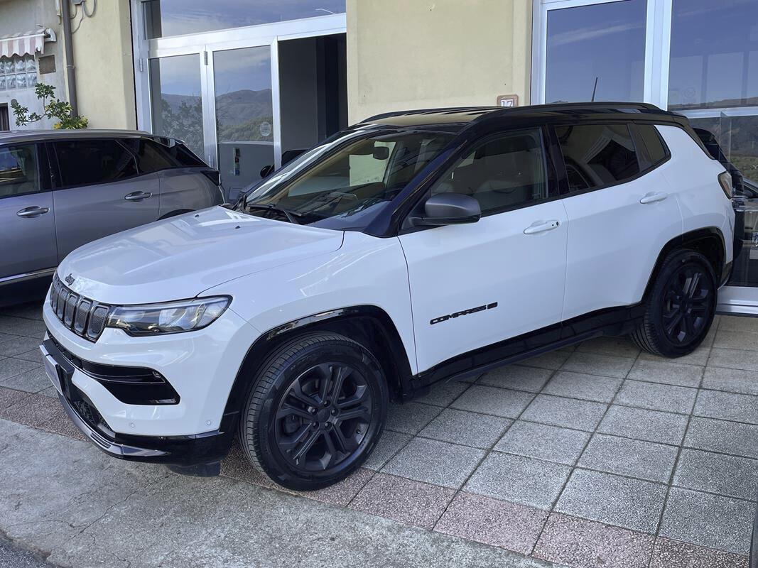 Jeep Compass 1.6 Multijet II 2WD 80° Anniversario Blak Edition-Telecamera-Bicolor