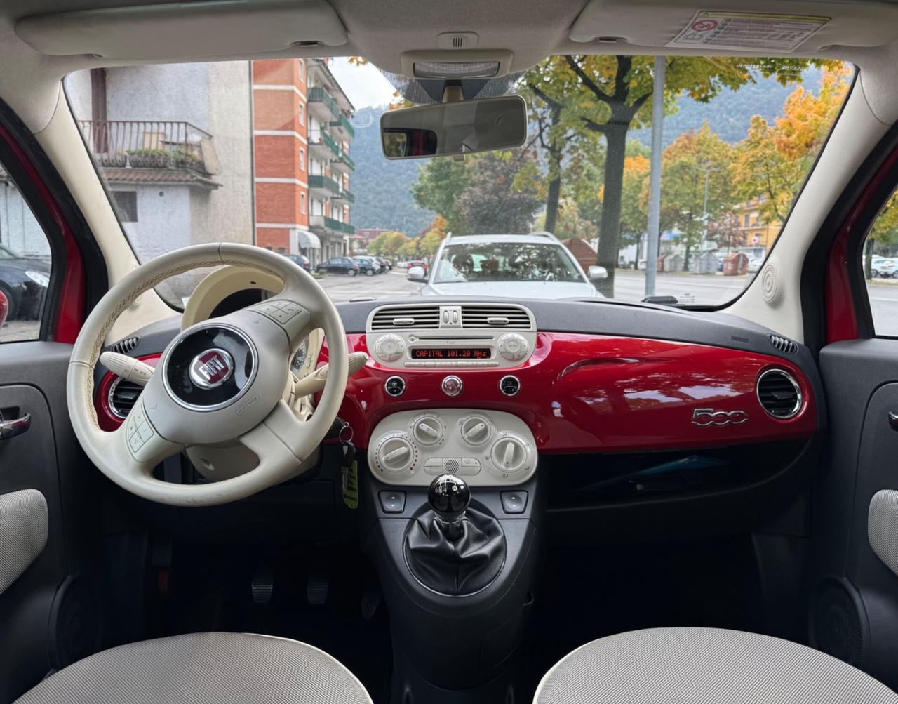 Fiat 500 1.2 CON TETTO PANORAMICO - TAGLIANDATA