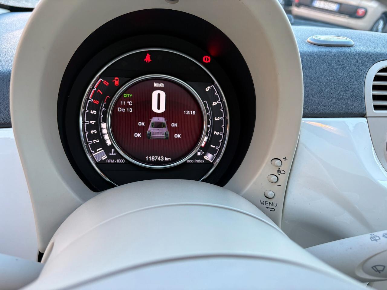 Fiat 500 1.2 GPL- Lounge-Unico proprietario