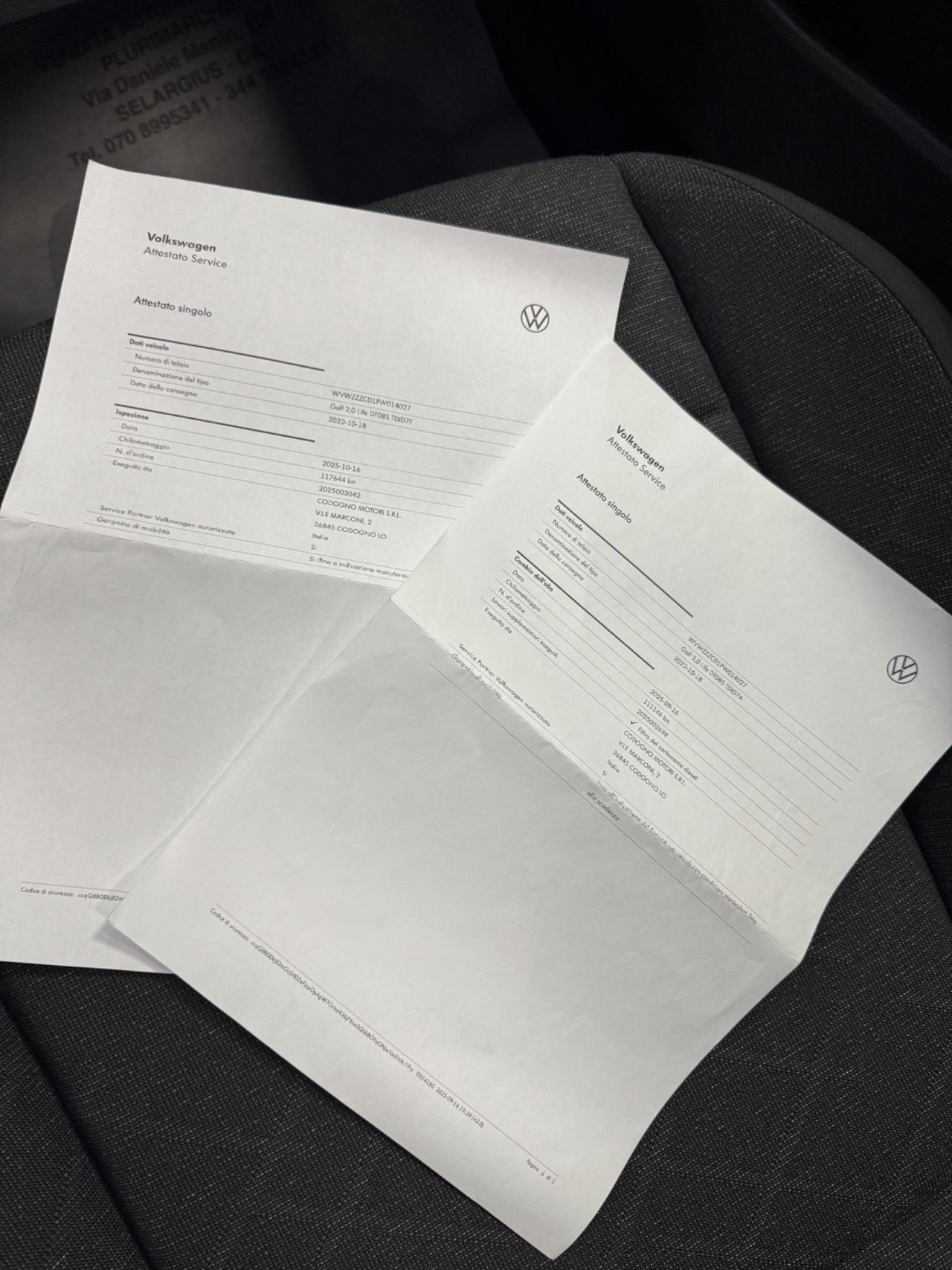 Volkswagen Golf 8 2.0 TDI 116 Cv Style