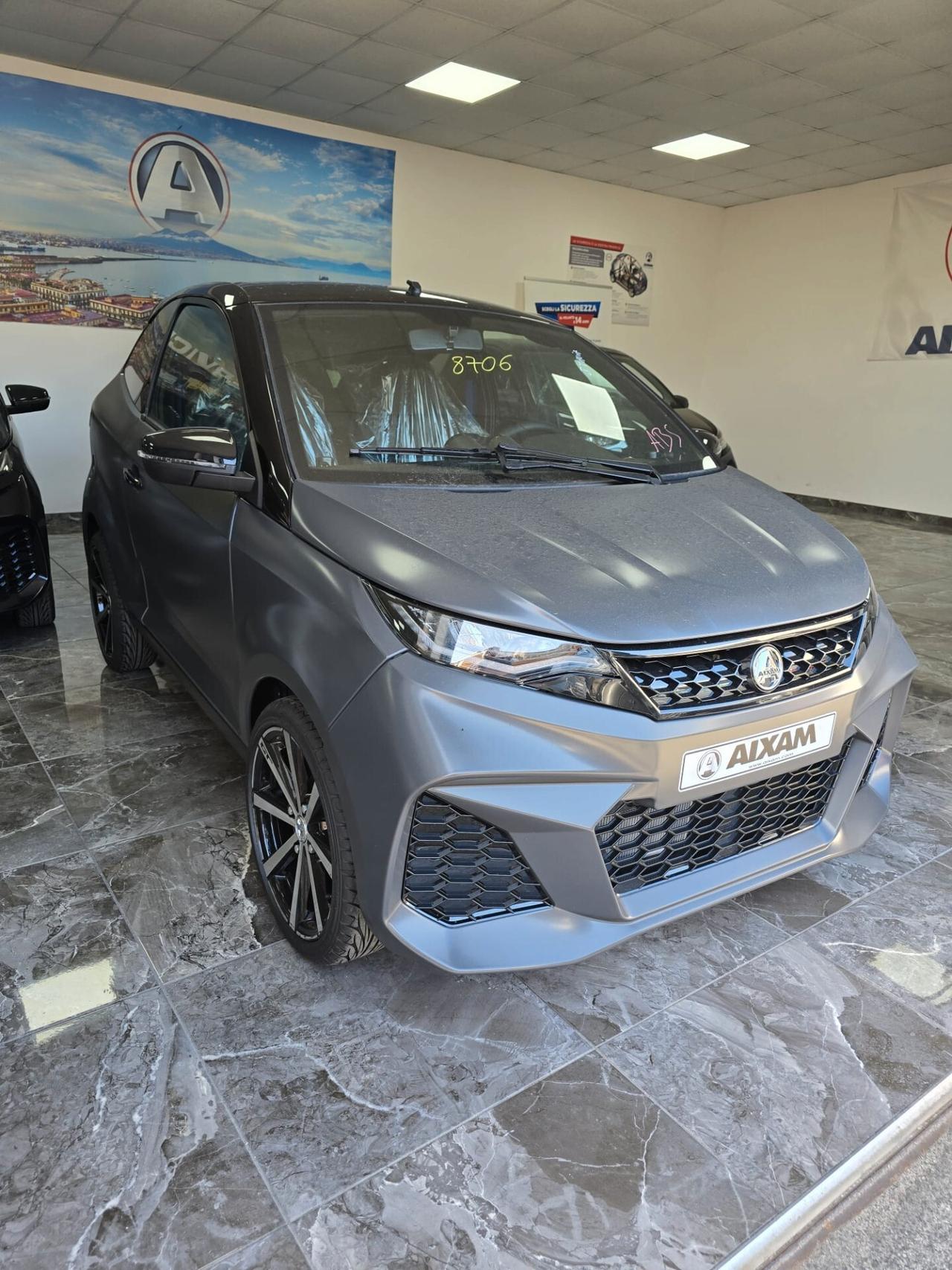 Nuova Aixam Coupe GTI Ambition 2025 motore euro 5plus