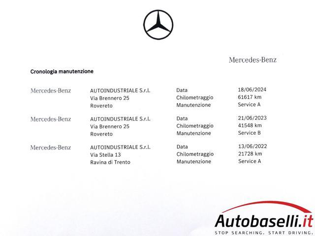 MERCEDES-BENZ C 200 D SW AUTOMATIC 9G SPORT PLUS 160 CAVALLI