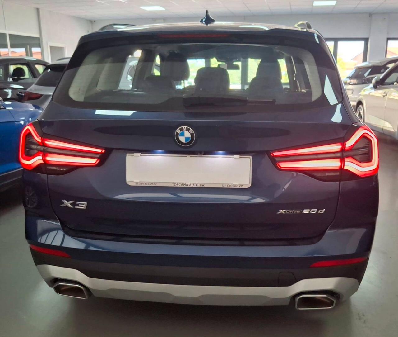 Bmw X3 xDrive20d 48V 4x4 unico proprietario