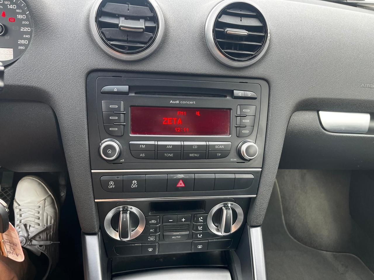 Audi A3 SPB 1.6 TDI 105 CV CR Ambition
