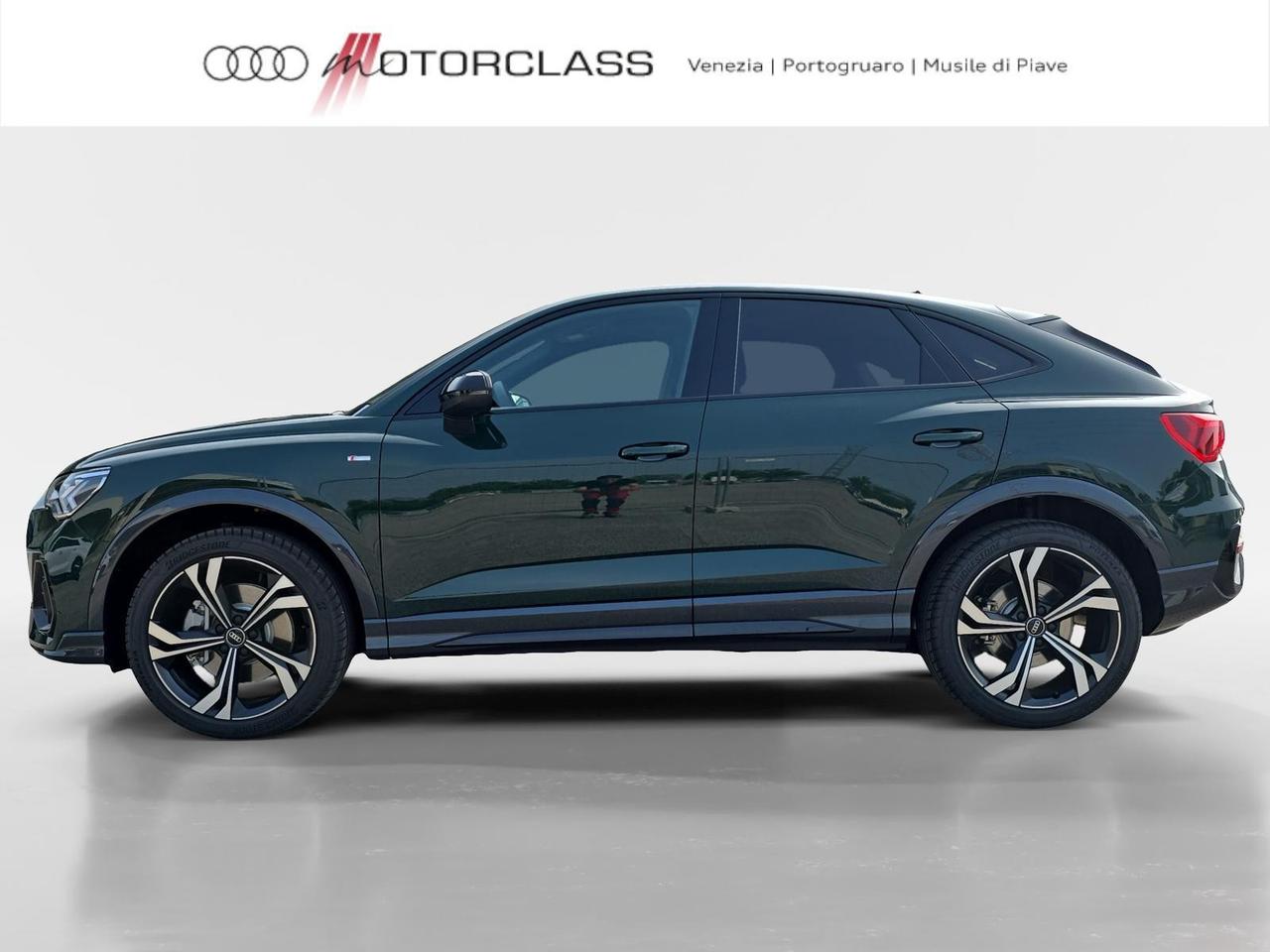 Audi Q3 sportback 40 2.0 tdi 193cv identity black quattro s tronic