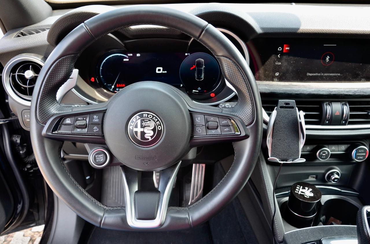 ALFA ROMEO STELVIO 2.0 t SPRINT Q4 280cv AUTO, GARANZIA UFF, UNICOPROP, UFF ITALIANA, SERVICE FCA, EURO 6D, NAVI, RETROCMAERA, PERMUTE