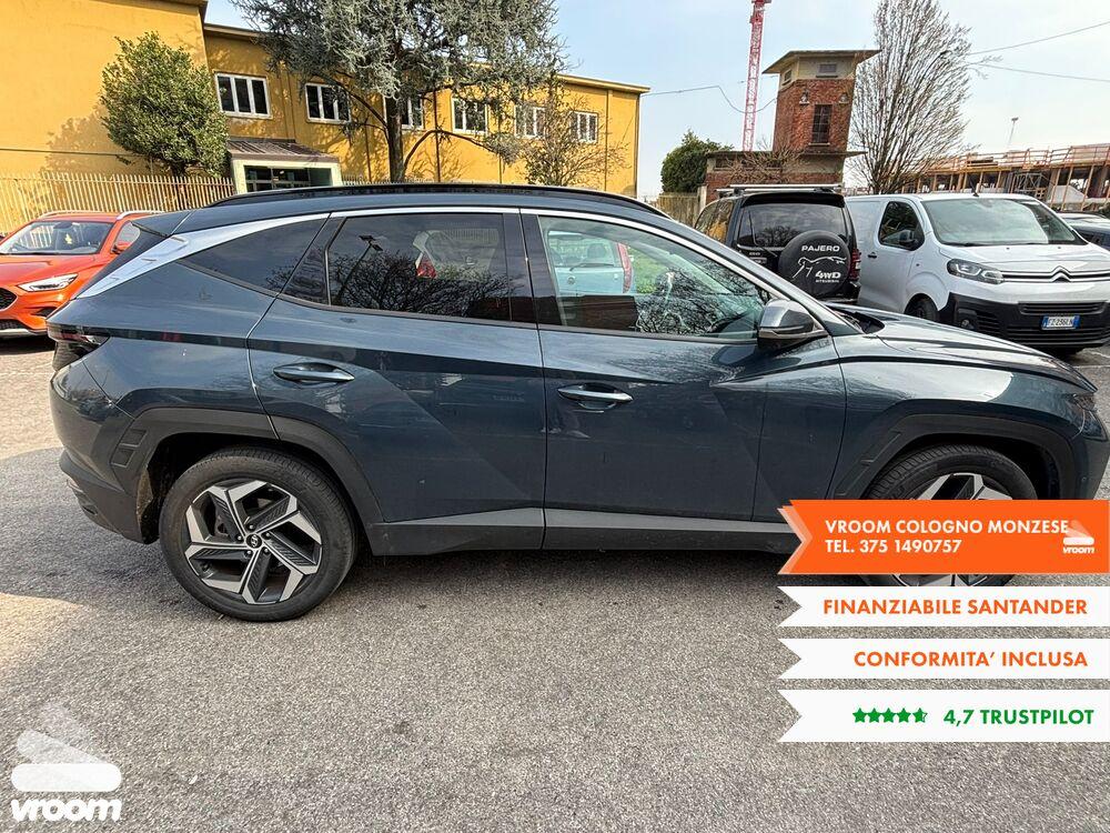 HYUNDAI Tucson 3ª serie Tucson 1.6 HEV aut. Ex...