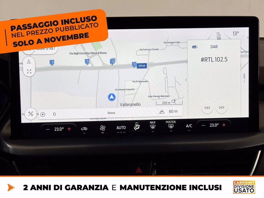 FORD Focus active 1.0 ecoboost h x 125cv powershift del 2023