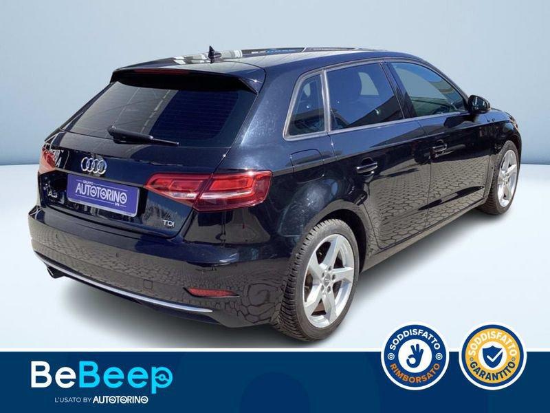 Audi A3 SPORTBACK 1.6 TDI DESIGN 110CV