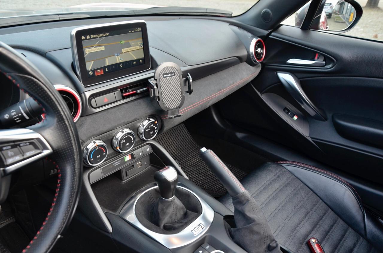 ABARTH 124 SPIDER 1.4 t. m.air 70° 170cv MANUALE, ECCELLENTI CONDIZIONI, SERVICE BOOK PRESENTE, HI-FI BOSE, EURO 6C, PELLE, PERMUTE