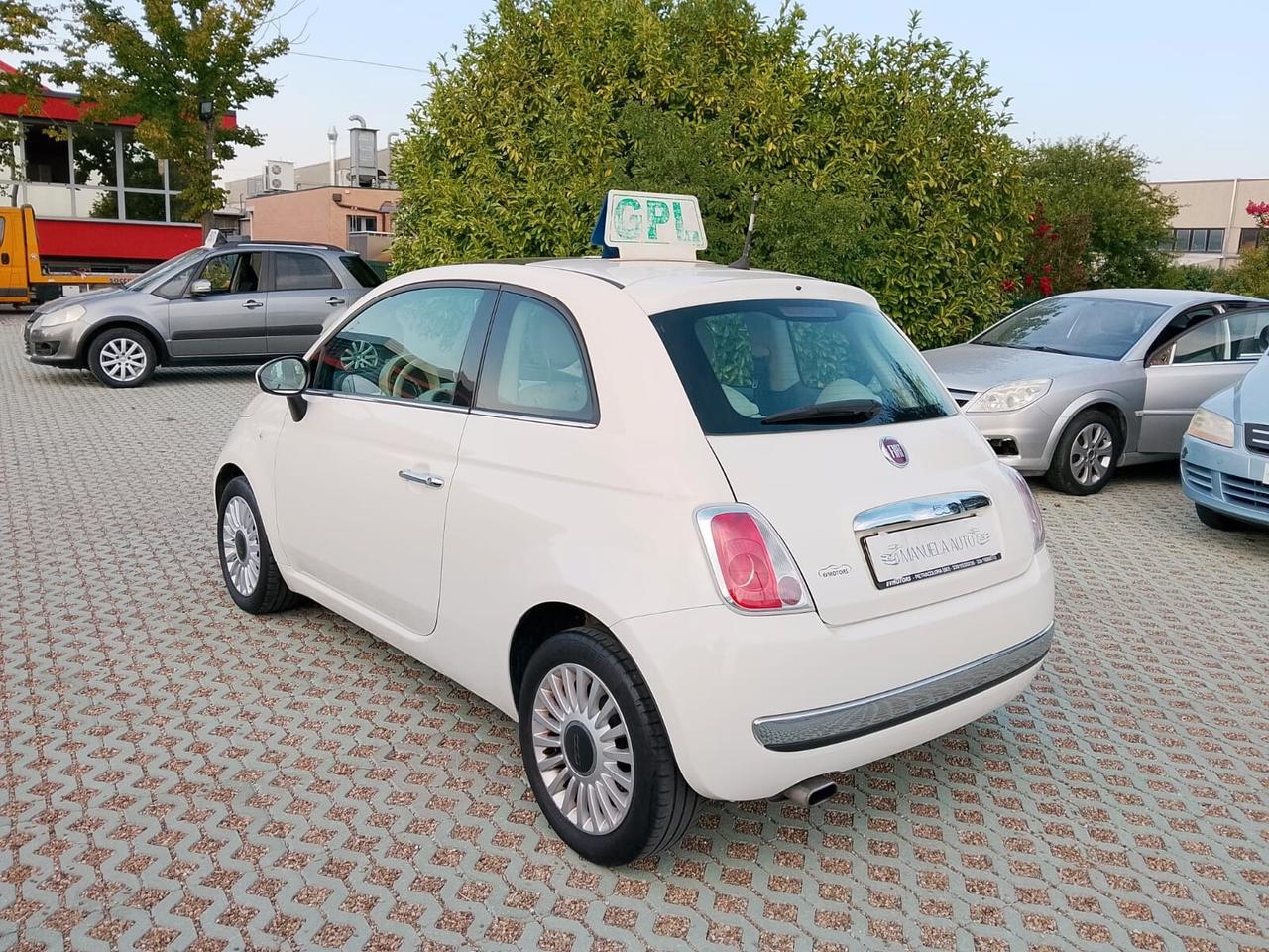 Fiat 500 1.2 Benzina-GPL-NEOPAT-140.000-2012