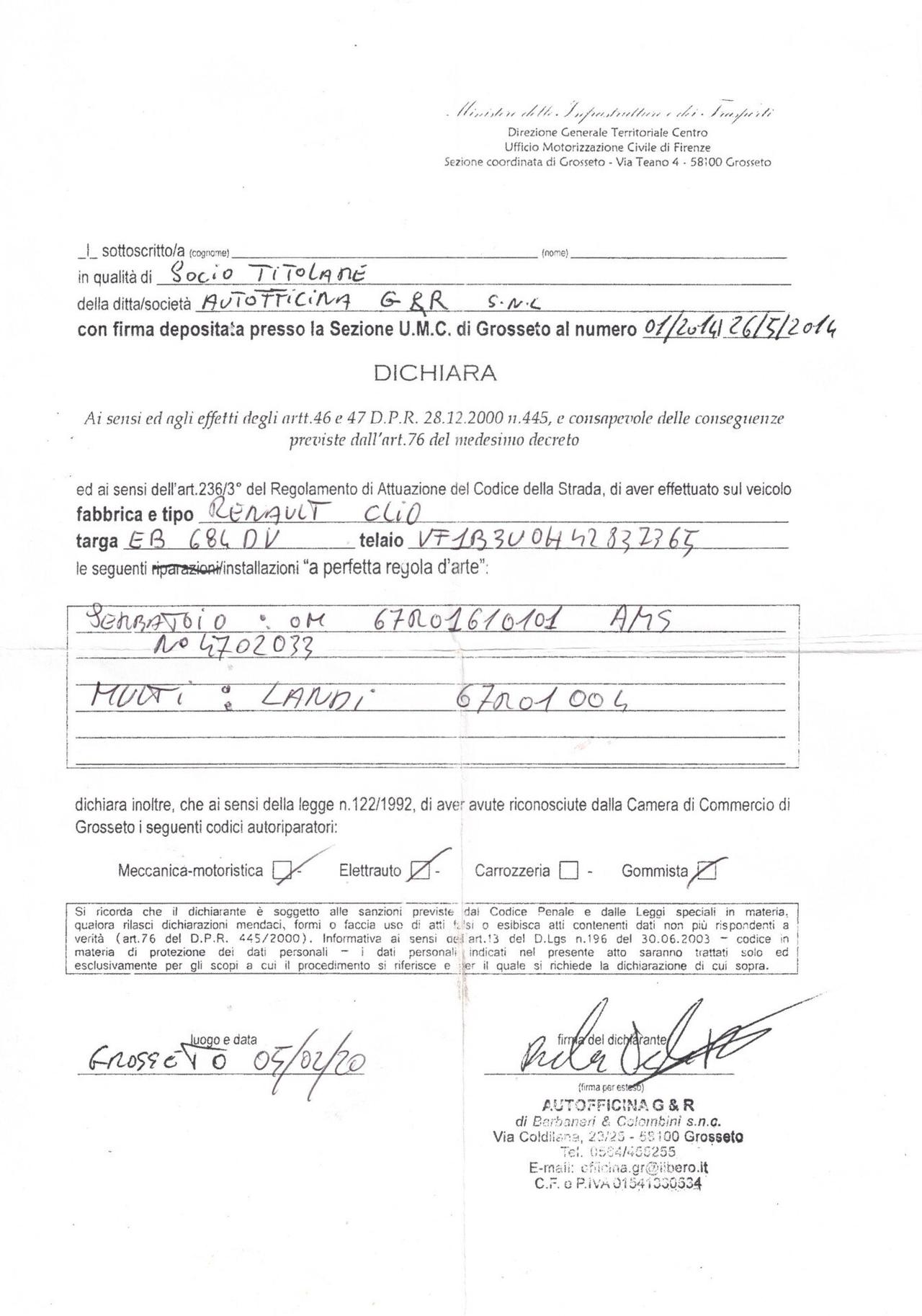 Renault Clio 1.2 GPL 75cv Confort 2010