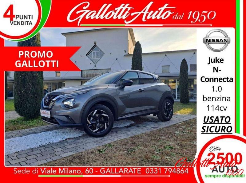 Nissan Juke 1.0 DIG-T 114 Mt N-Connecta