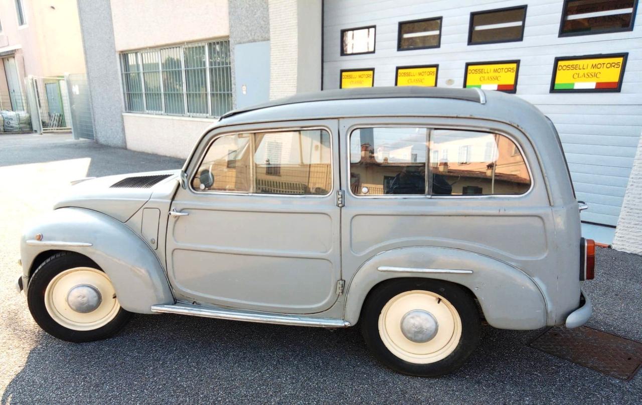 FIAT 500 C TOPOLINO GIARDINETTA BELVEDERE - ASI - 1953