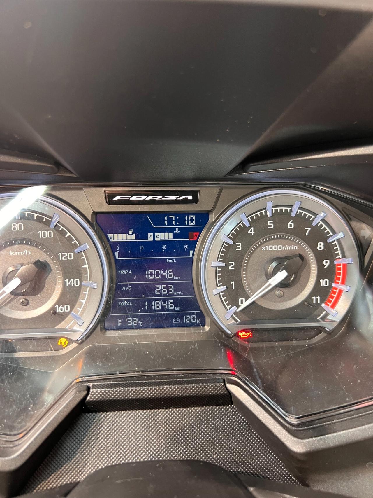 Honda Forza 350 pearl white