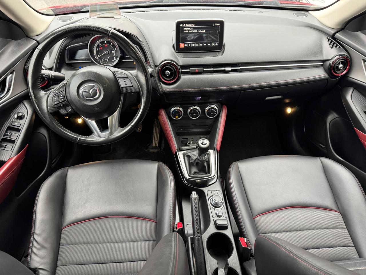 Mazda CX-3 1.5d Exceed awd 105cv*UNIPROPRIETARIO*PELLE*