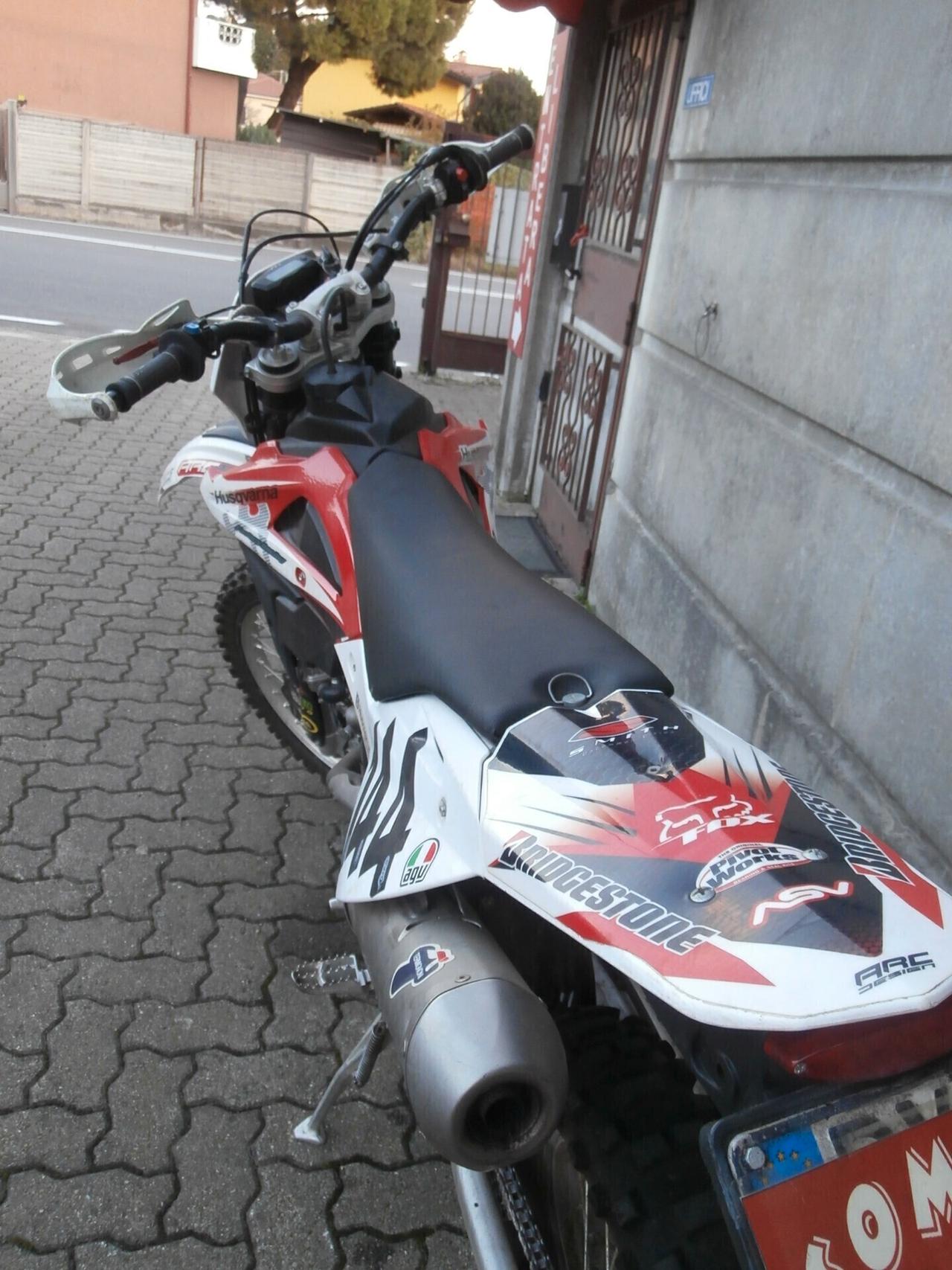 HUSQVARNA TE 310 del 2012 compreso trapasso-tagliando-garanzia