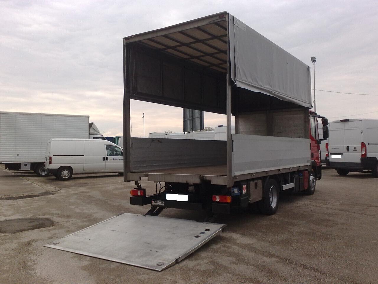 Iveco 75E14 CENTINA ALZA-ABBASSA + SPONDA - 2012