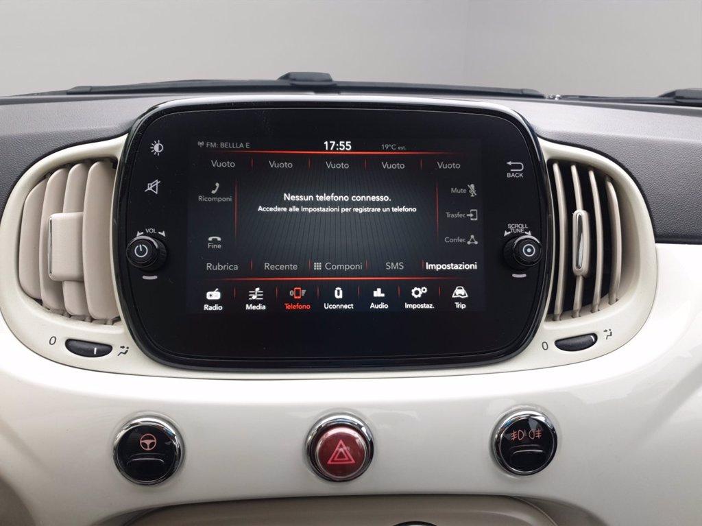 FIAT 500 1.2 lounge 69cv del 2019