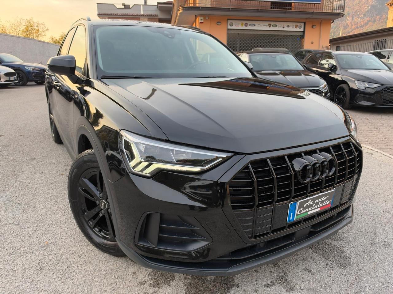 Audi Q3 35 TDI 150 CV S tronic IDENTITY BLACK - S-LINE FULL- MATRIX - MY 22