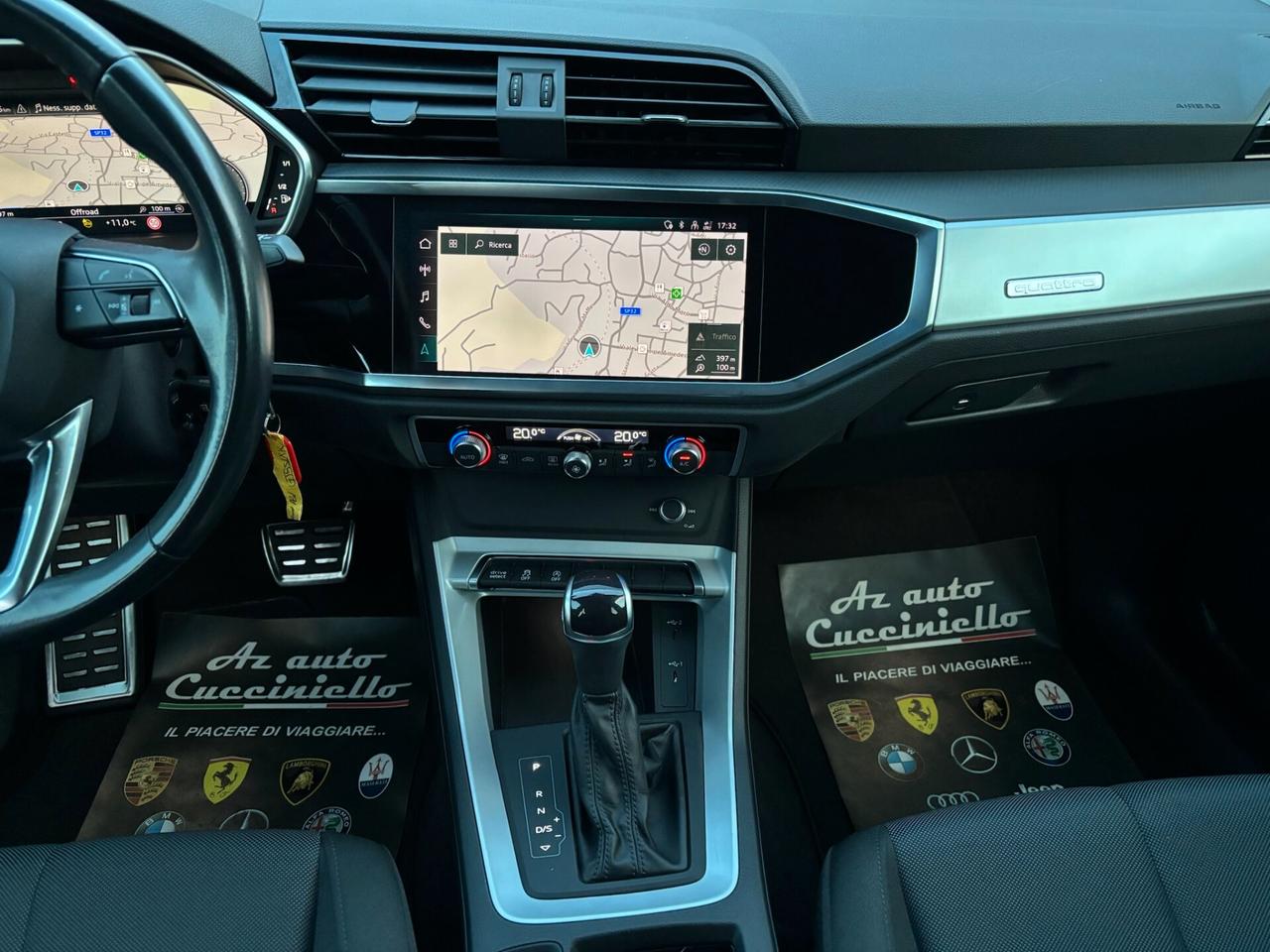 Audi Q3 35 TDI quattro S tronic line edition MY 22 KM 98.000 -BLACK